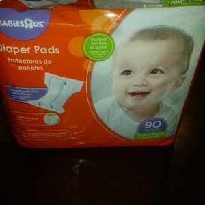 New BabiesRUs Diaper Pads